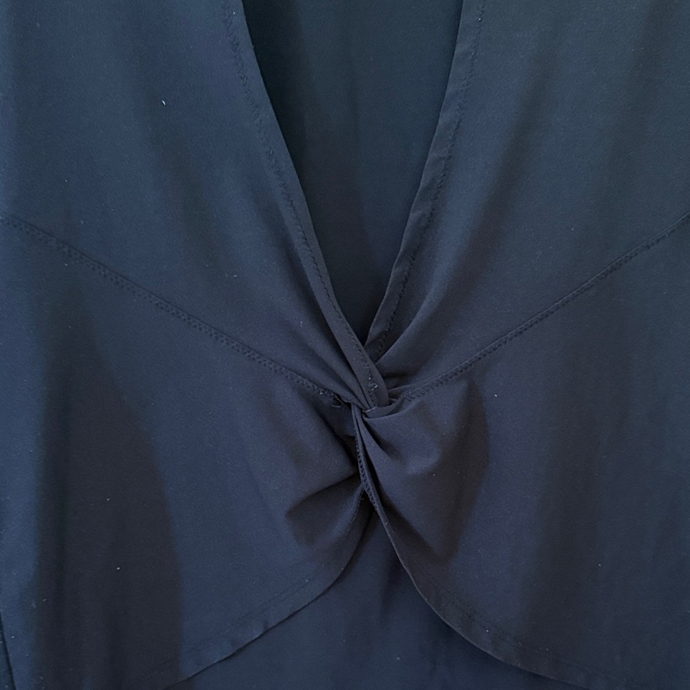 Fabletics Black Muscle Tee View 4